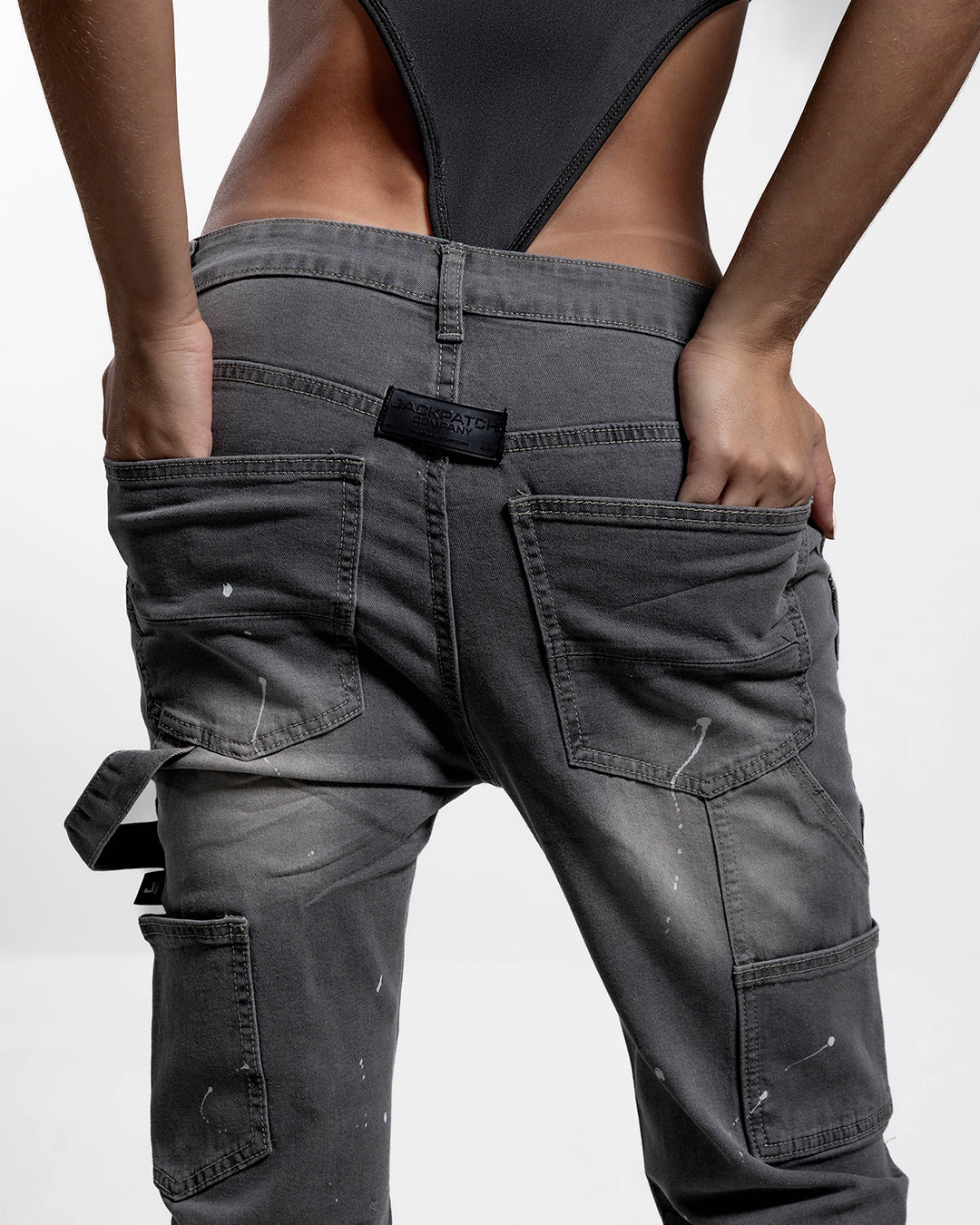 CHROME PLATTING DENIM